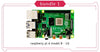 New 2019 Official Original Raspberry Pi 4 Model B Development Board Kit RAM 1G/2G/4G 4 Core CPU 1.5Ghz 3 Speeder Than Pi 3B+